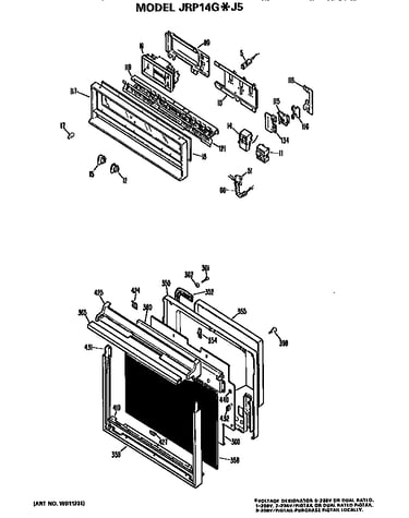 Control and door