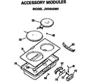 GE JP378B9K2 accessory modules diagram