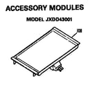 GE JP378B9K2 accessory modules diagram