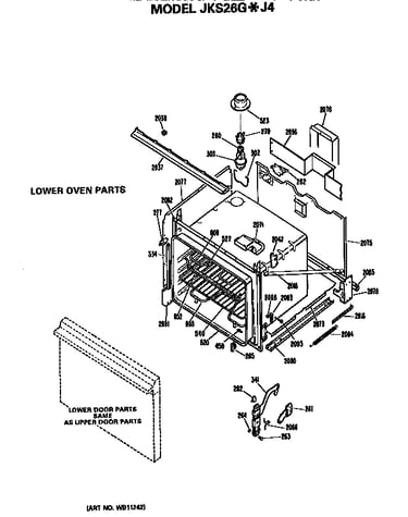 Lower oven