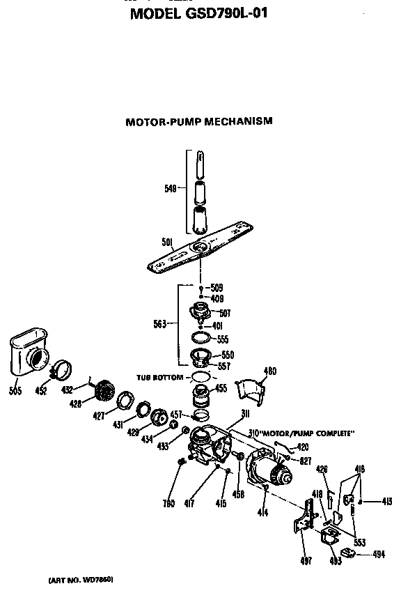 Motor-pump