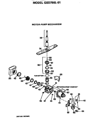 Motor-pump