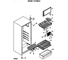 GE TA10SMB cabinet parts diagram