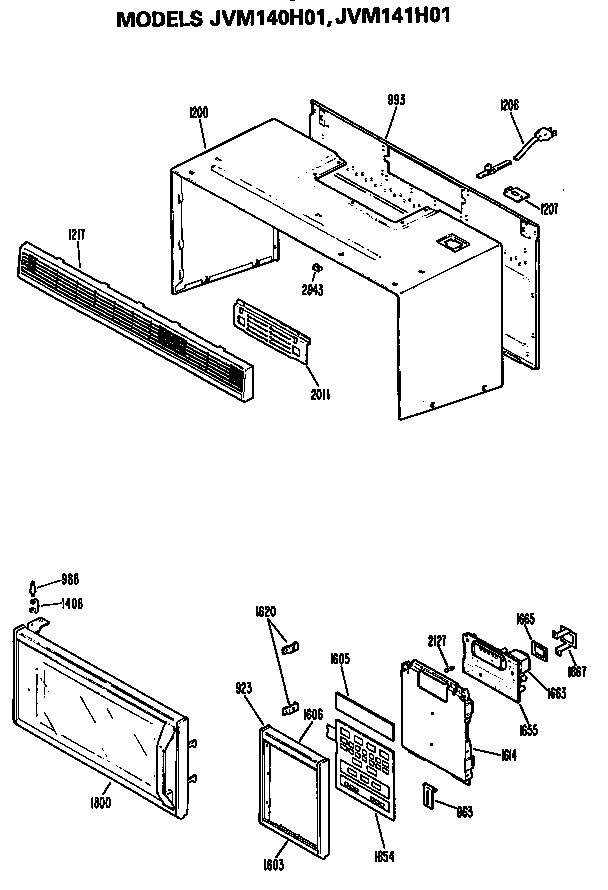 Door/control panel