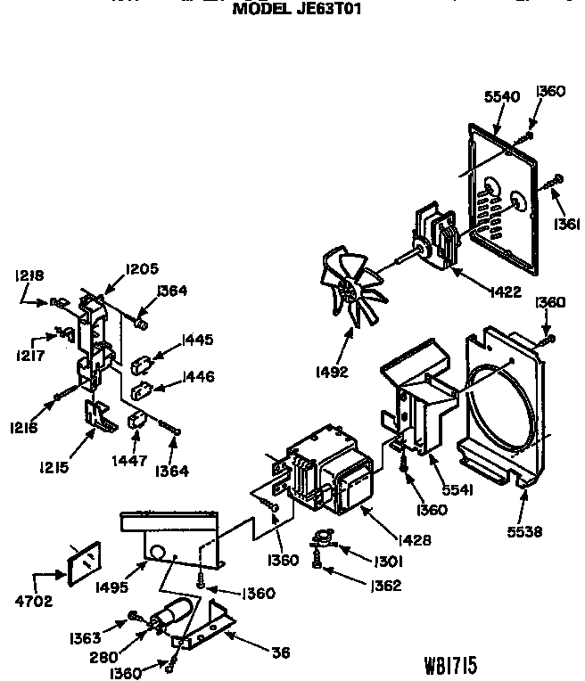 Blower motor assembly