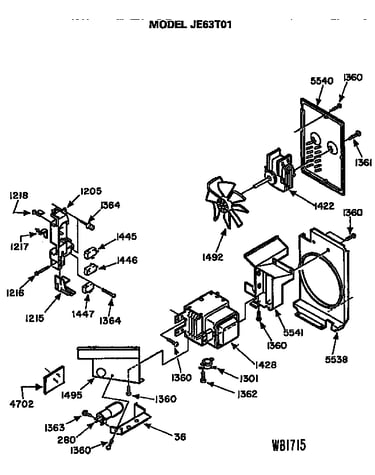 Blower motor assembly