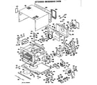 GE JET340001 microwave oven diagram