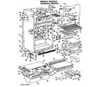 GE TBX22ZLFRAD cabinet diagram
