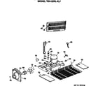 GE TBX22RLGRAD unit parts diagram