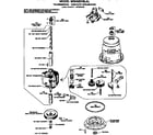 GE WWA8318LAL transmission diagram