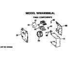 GE WWA8326LAL timer for wwa8366lal diagram