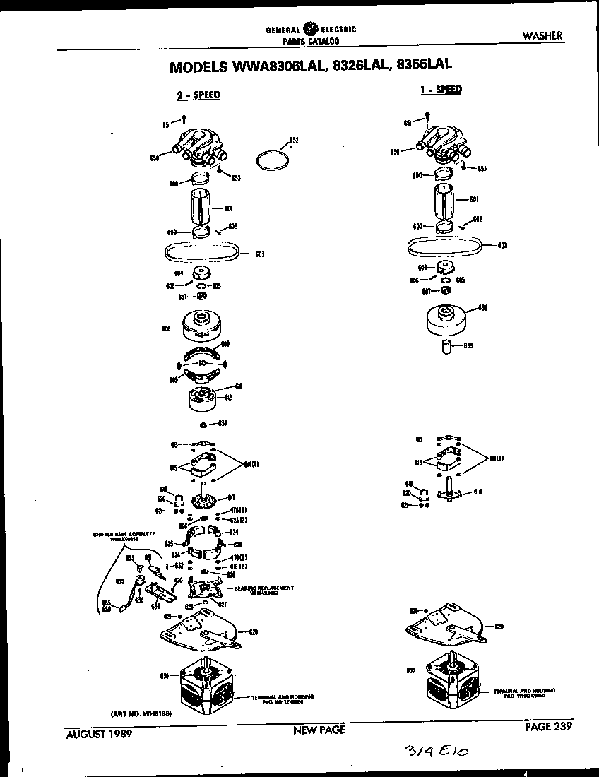 1 AND 2 SPEED MOTOR