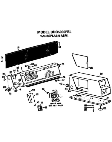 Backsplash and coin box
