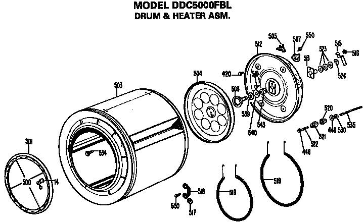 Drum and heater