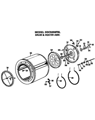 Drum and heater