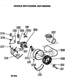 Blower and drive