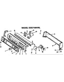 Backsplash for dde7109vnl