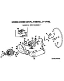 Blower and drive assembly