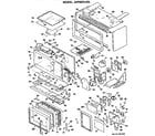 GE JHP69G*K5 microwave diagram