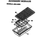 GE JP373B1K3 accessory modules diagram