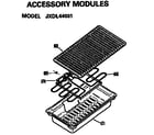 GE JP370B9K4 accessory modules diagram