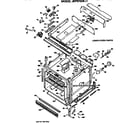 GE JKP37G*L1 lower oven diagram
