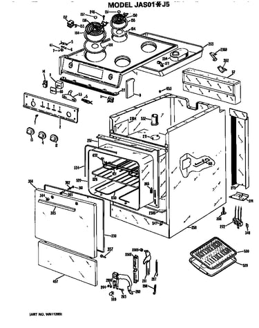 Main body/cooktop/controls