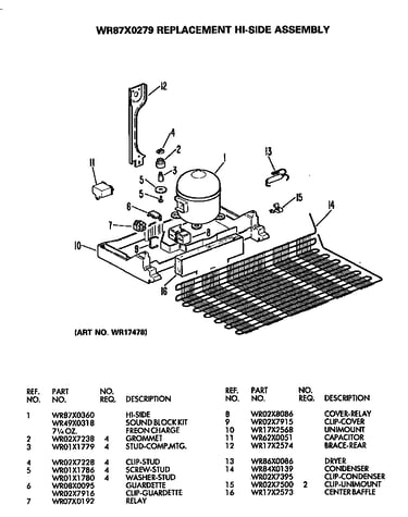 Unit parts