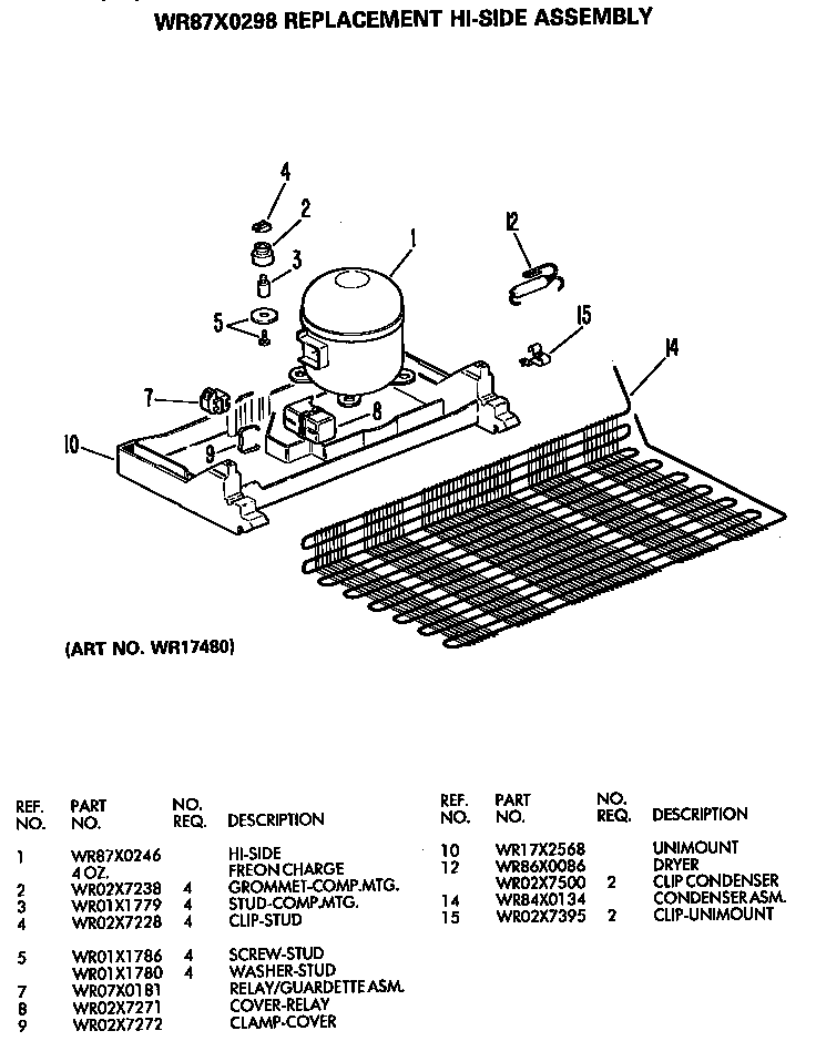 Unit parts