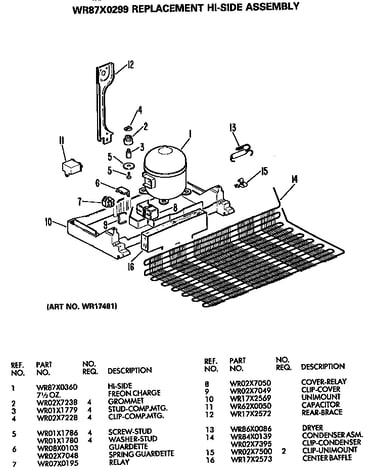 Unit parts