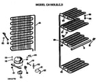 GE CA19DLB unit parts diagram