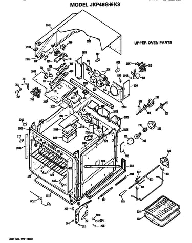 Upper oven