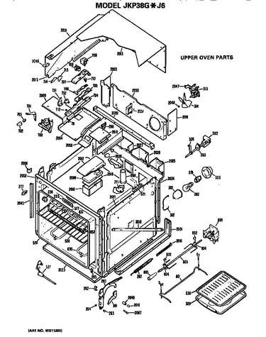 Upper oven