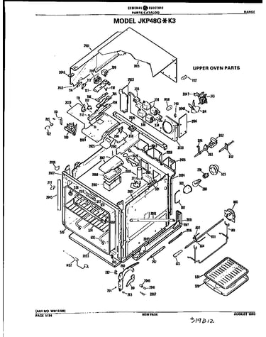 Upper oven