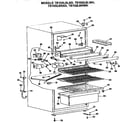 GE TB15SLBLWH cabinet parts diagram