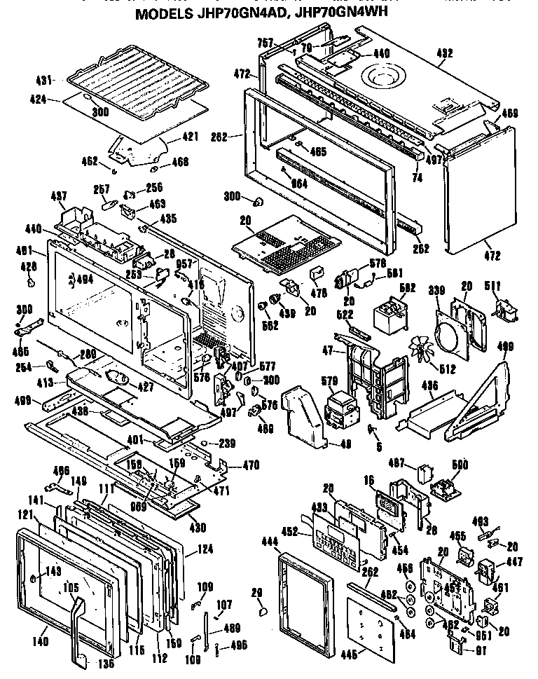 MICROWAVE PARTS