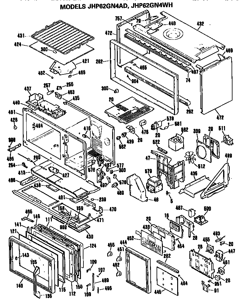 MICROWAVE PARTS