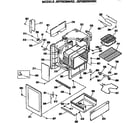 GE JBP29GM4AD oven diagram