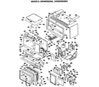 GE JHP69GN3WH microwave parts diagram