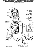 Tub, basket and agitator