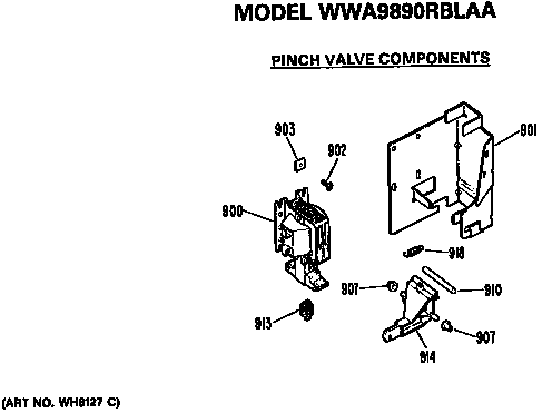 PINCH VALVE COMPONENTS