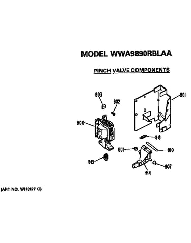 Pinch valve components
