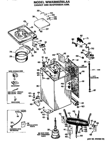 Cabinet suspension