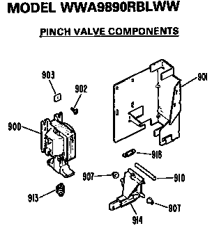 PINCH VALVE COMPONENTS