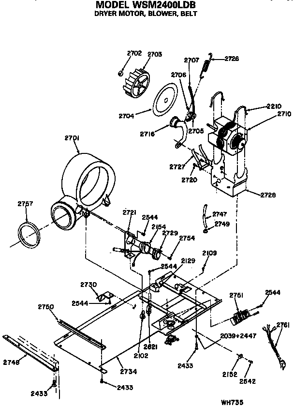 Driver motor and blower