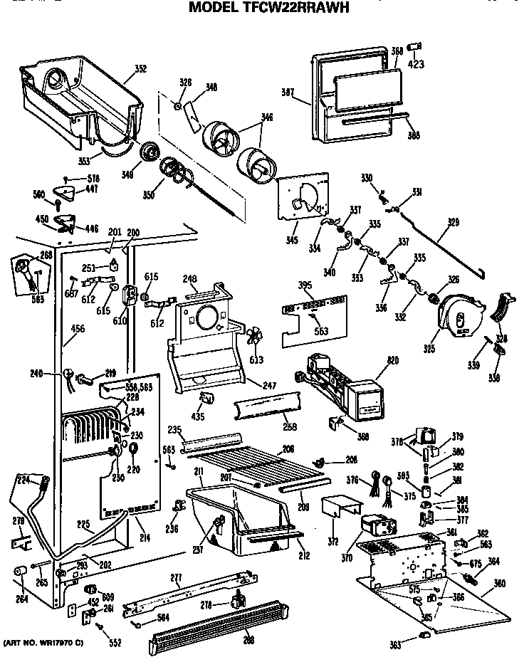 Freezer section