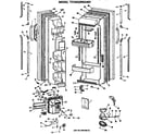 GE TFCW22RRAWH doors diagram