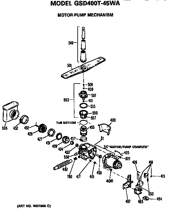 Motor/pump