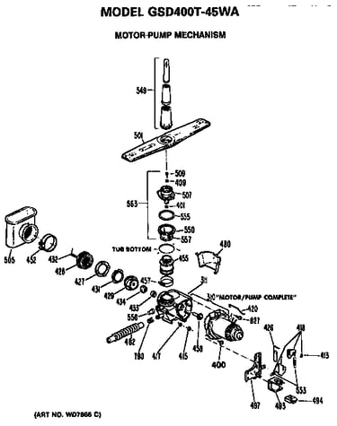 Motor/pump