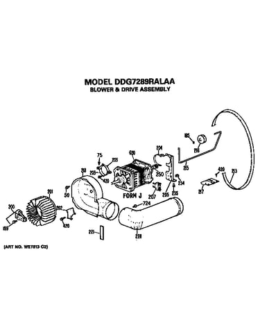 Blower and drive